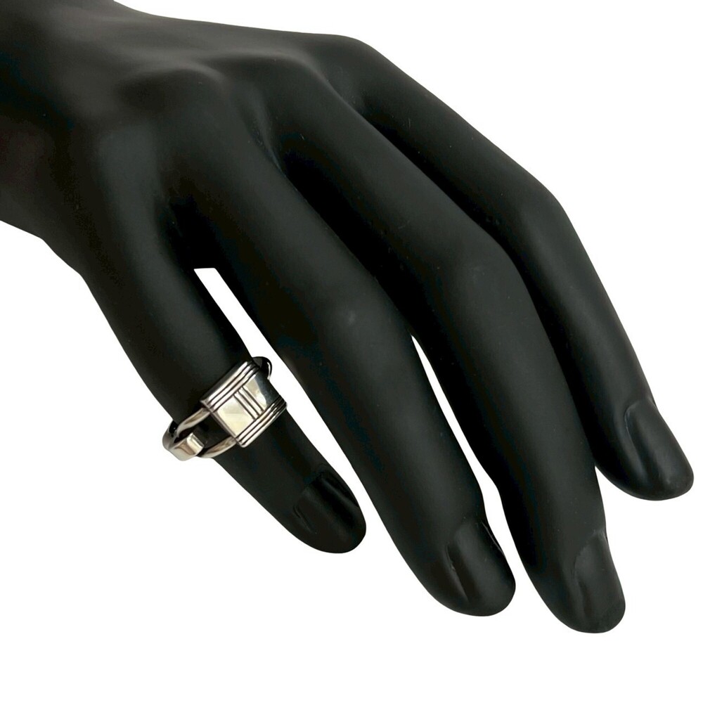 HERMES Silver Ring
